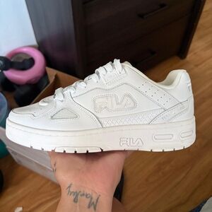 Fila White Athletic Shoes